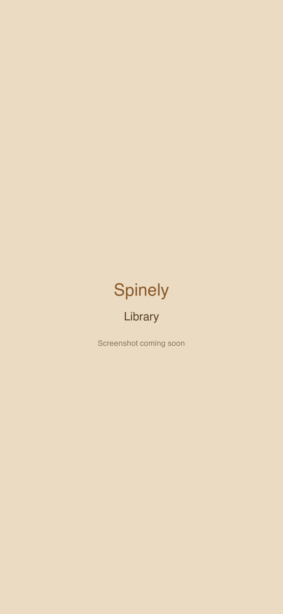 Spinely library of logged books